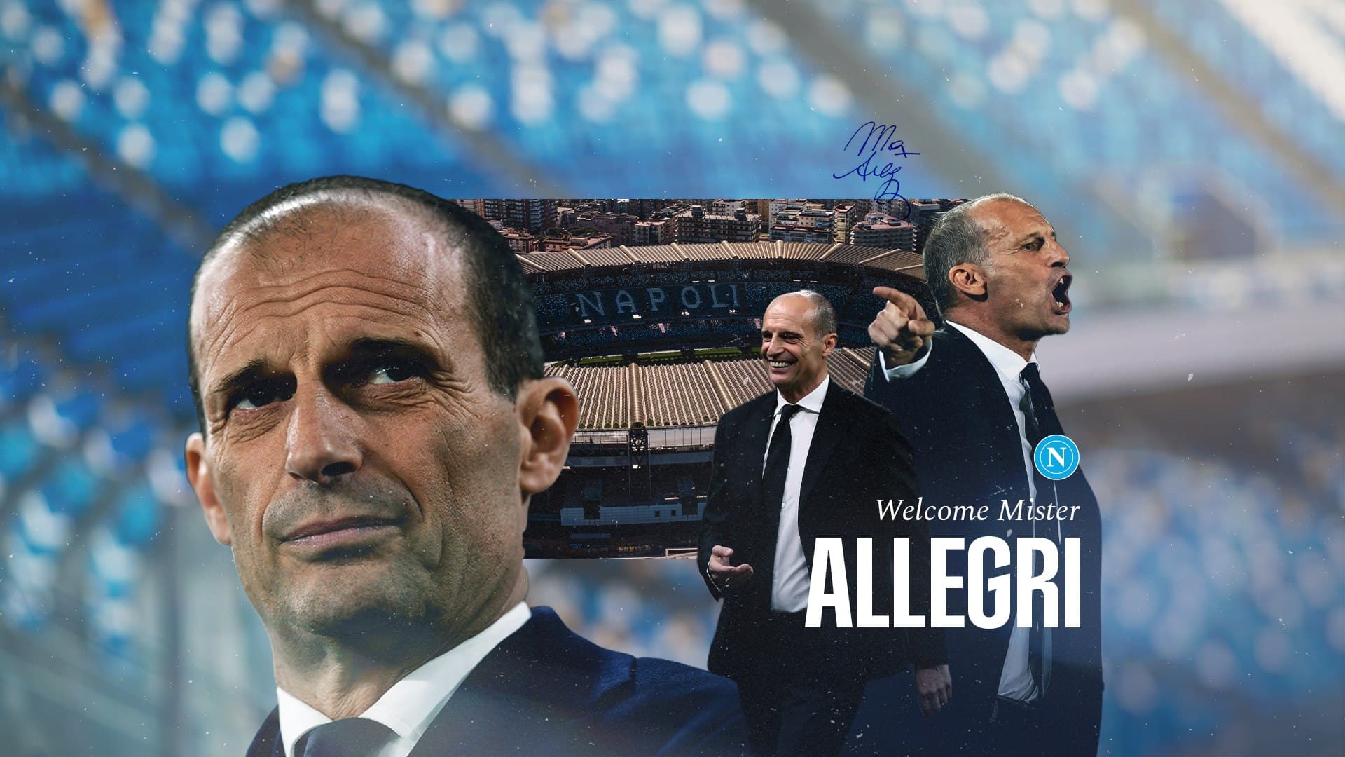 Napoli appoint Massimiliano Allegri as head coach